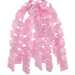 6.5" Light Pink Curly Ribbon Gift Bow