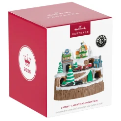 Lionel® Christmas Mountain Musical Ornament With Light and Motion