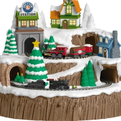 Lionel® Christmas Mountain Musical Ornament With Light and Motion