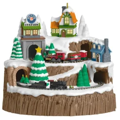 Lionel® Christmas Mountain Musical Ornament With Light and Motion