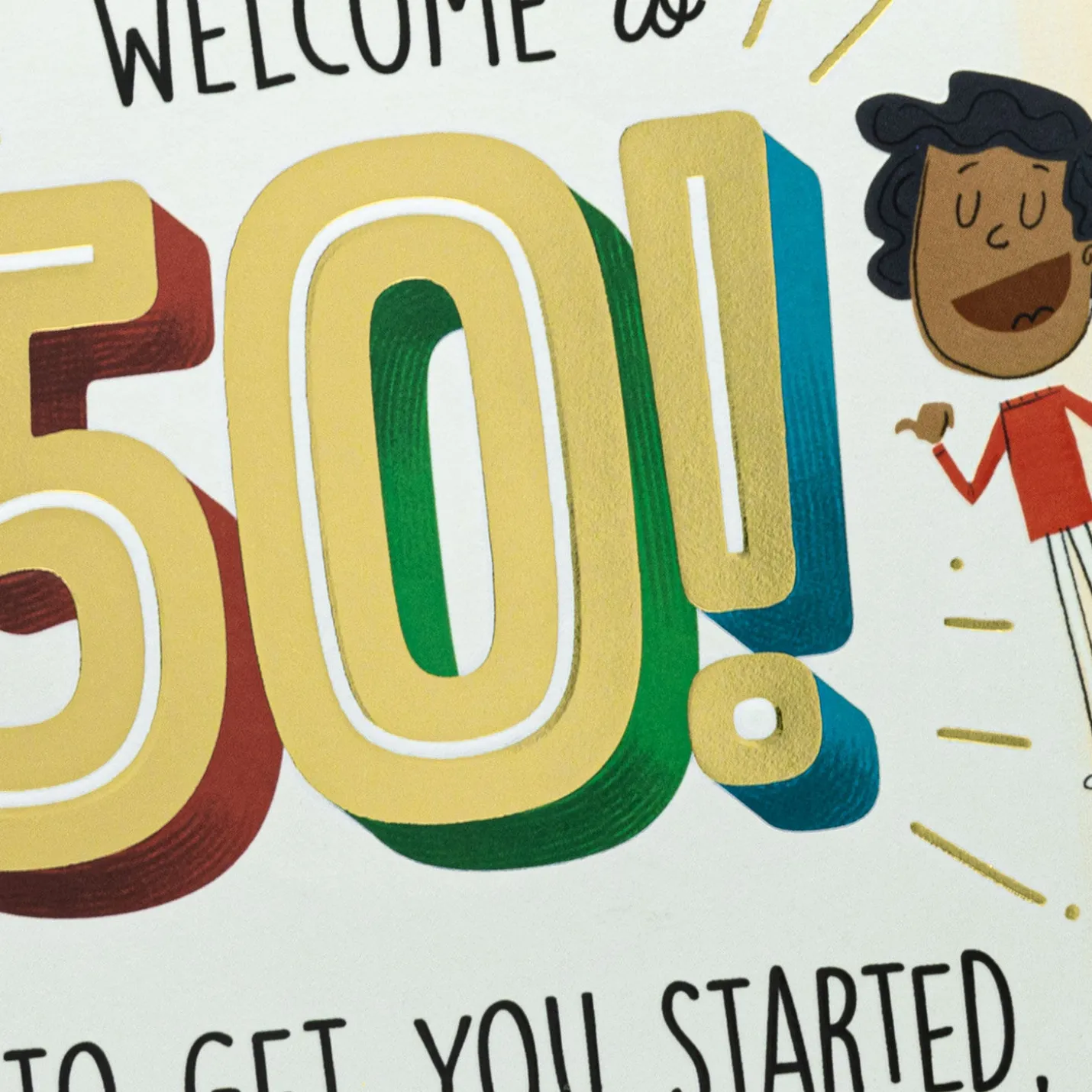 List of Things to Complain About Funny Pop-Up 50th Birthday Card