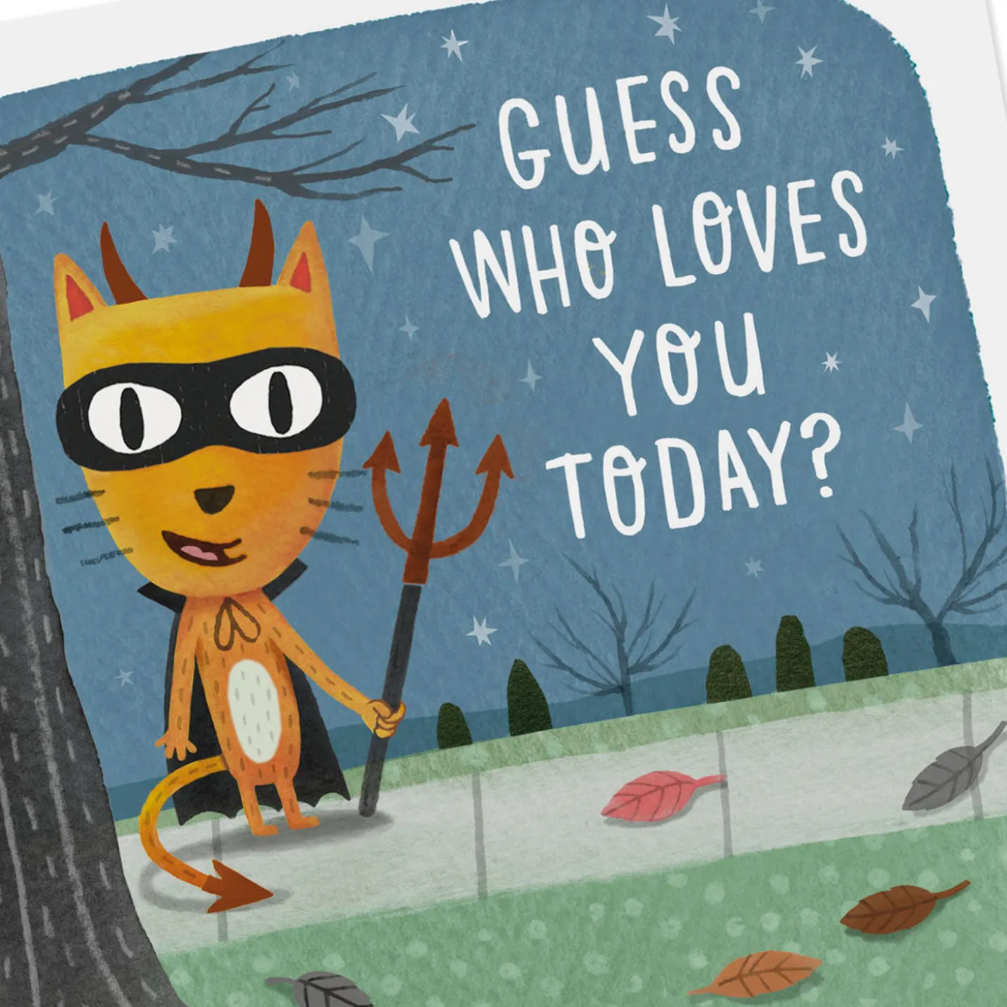 Little Devil Love You Lots Halloween Card