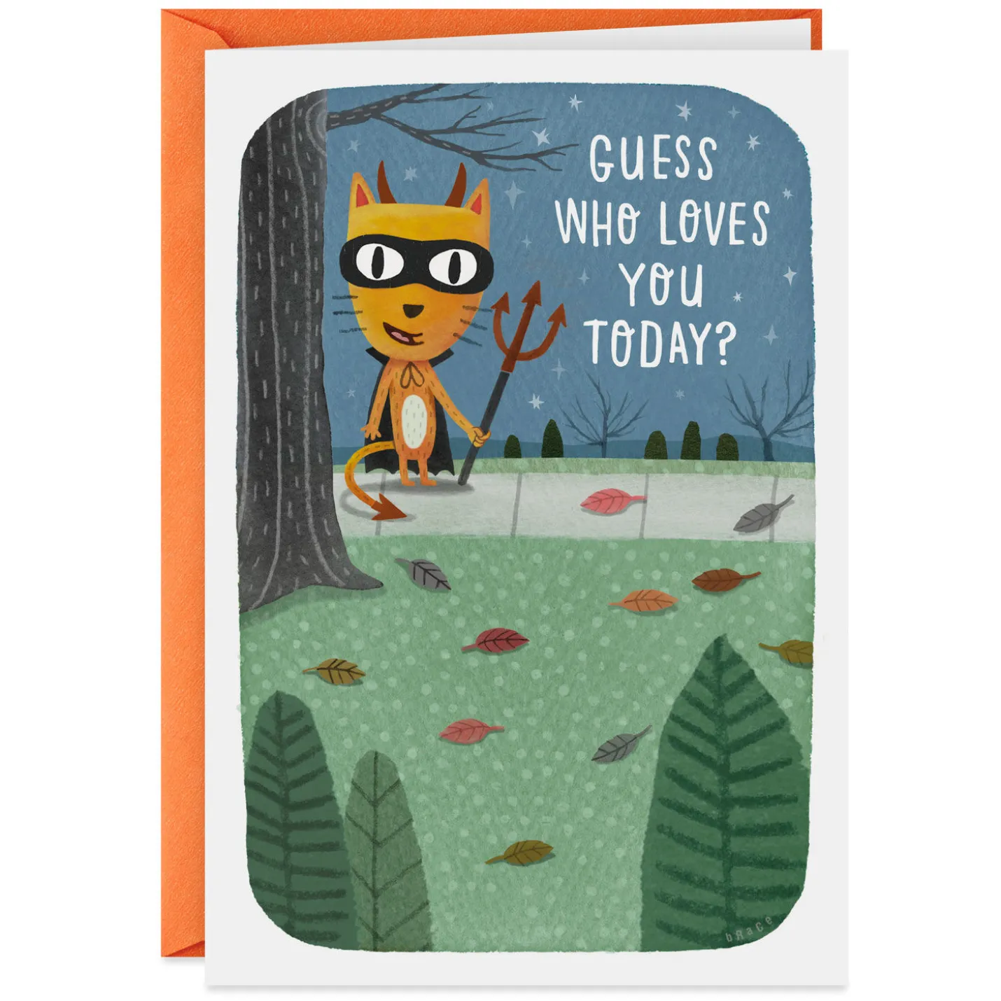 Little Devil Love You Lots Halloween Card