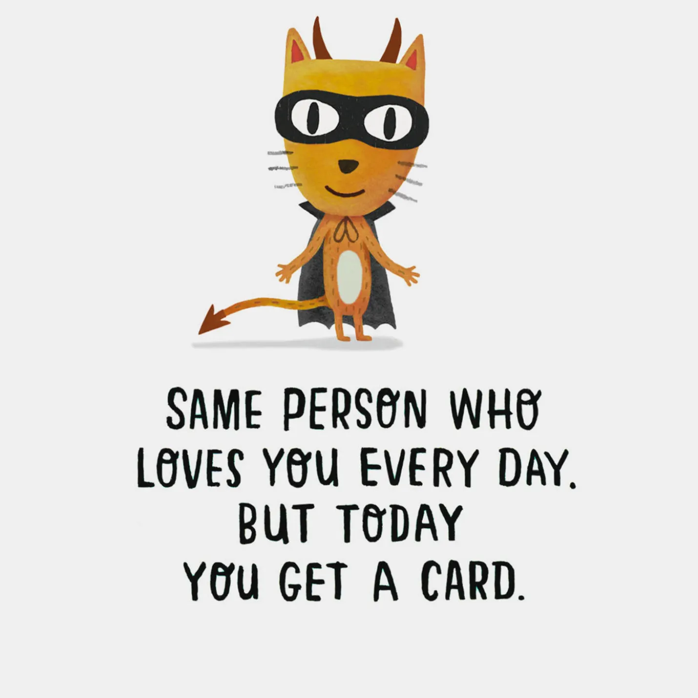 Little Devil Love You Lots Halloween Card