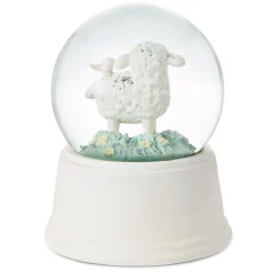Little Lamb Musical Snow Globe