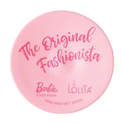 Lolita Barbie The Original Fashionista Handpainted Wine Glass, 15 oz.