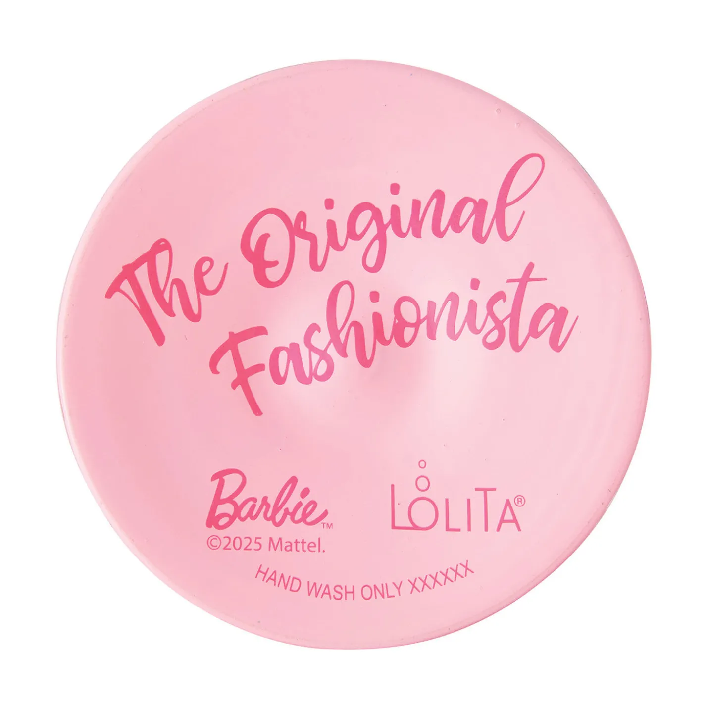 Lolita Barbie The Original Fashionista Handpainted Wine Glass, 15 oz.