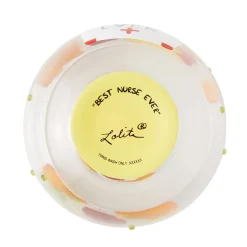 Lolita Best Nurse Handpainted Stemless Wine Glass, 20 oz.