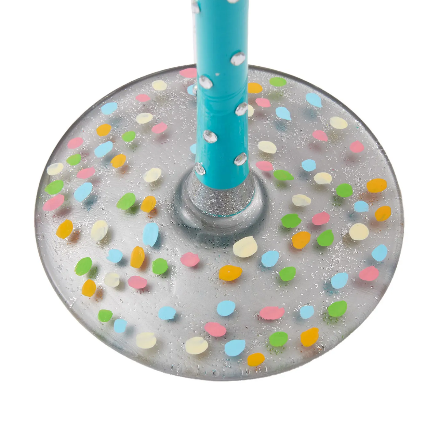 Lolita Birthdays Are the Confetti of Life Handpainted Wine Glass, 15 oz.