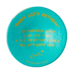 Lolita Happy 65th Birthday Handpainted Wine Glass, 15 oz.