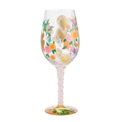 Lolita Happy 70th Birthday Handpainted Wine Glass, 15 oz.