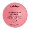 Lolita Ladybird Handpainted Wine Glass, 15 oz.