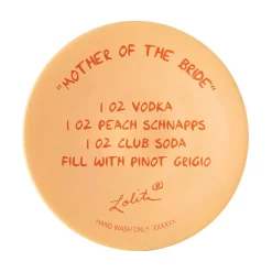 Lolita Mother of the Bride Handpainted Wine Glass, 15 oz.