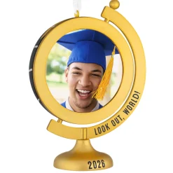 Look Out, World! 2026 Personalized Ornament, Custom Photo