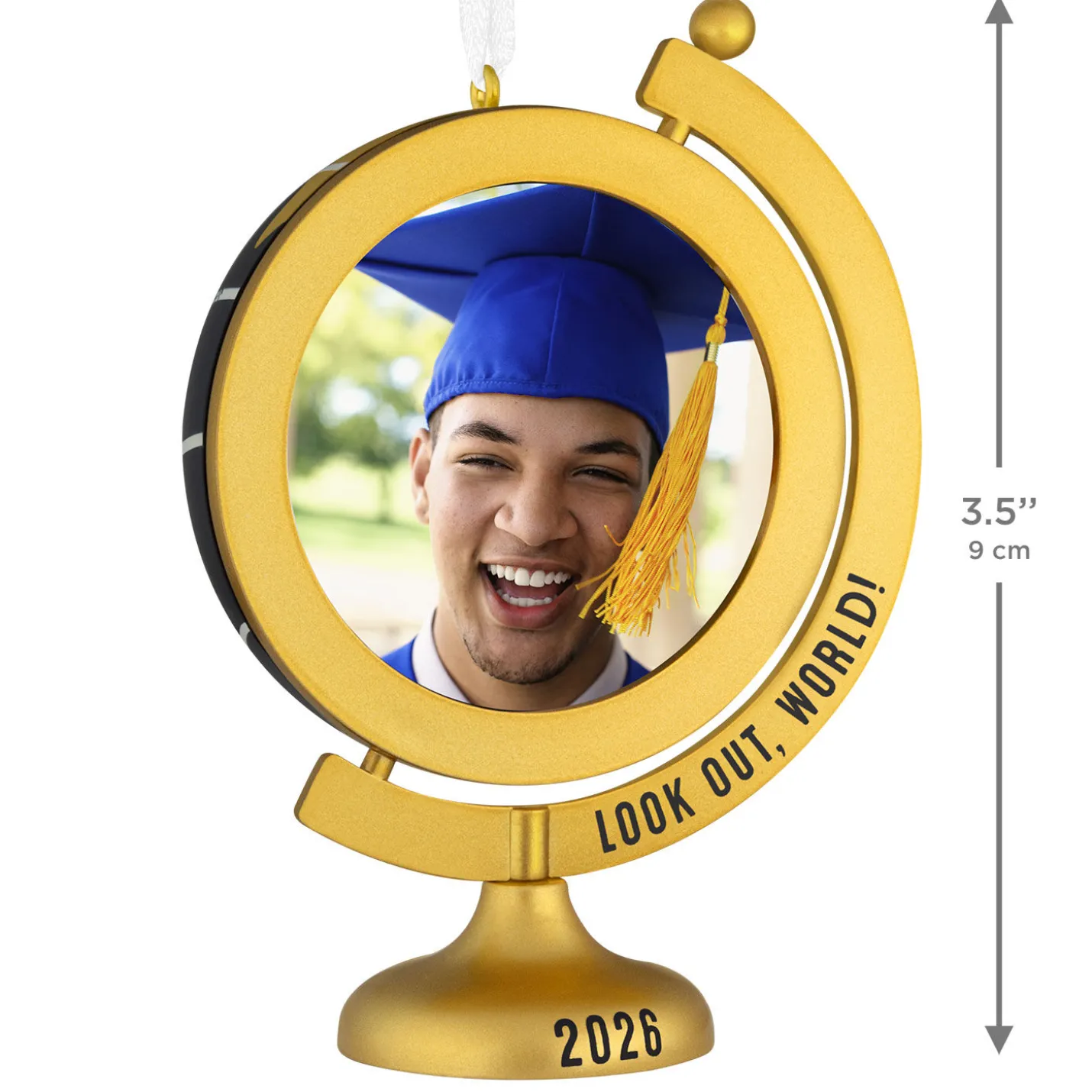 Look Out, World! 2026 Personalized Ornament, Custom Photo
