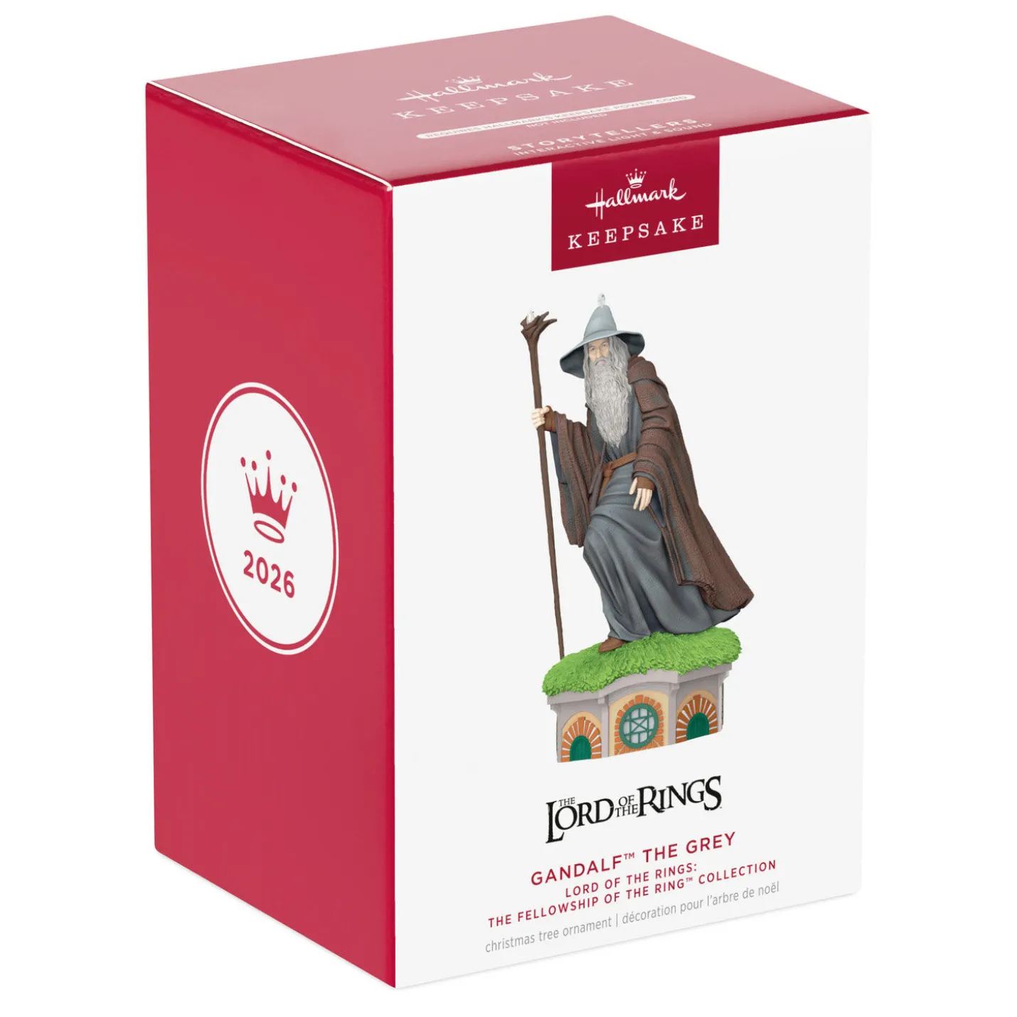 Lord of the Rings: The Fellowship of the Ring™ Collection Gandalf™ the Grey Ornament With Light and Sound