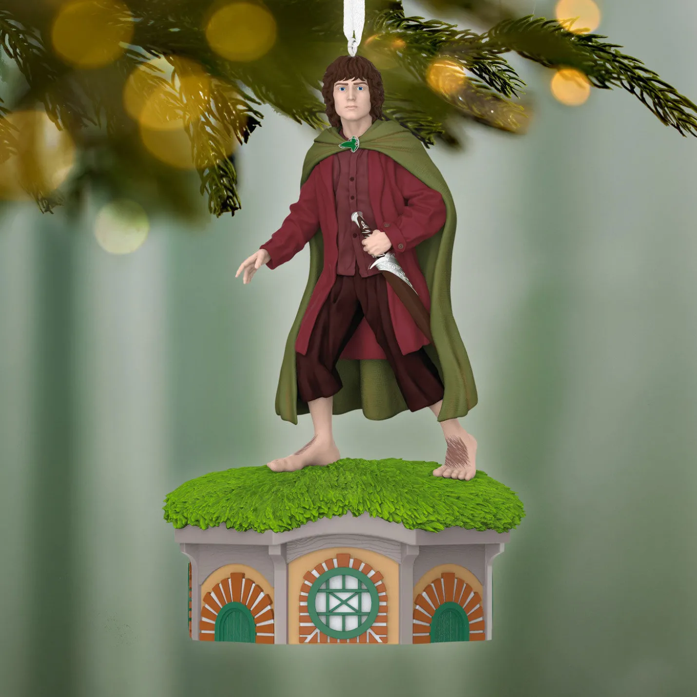 Lord of the Rings: The Fellowship of the Ring™ Collection Frodo Baggins™ Ornament With Light and Sound