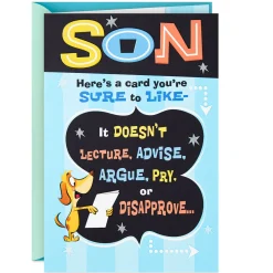Lots of Love Funny Pop-Up Birthday Card for Son