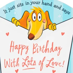 Lots of Love Funny Pop-Up Birthday Card for Son