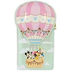 Loungefly Disney Mickey and Friends Hot Air Balloon Flap Wallet
