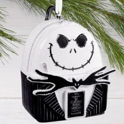 Loungefly Disney Tim Burton's The Nightmare Before Christmas Jack Skellington Backpack Hallmark Ornament