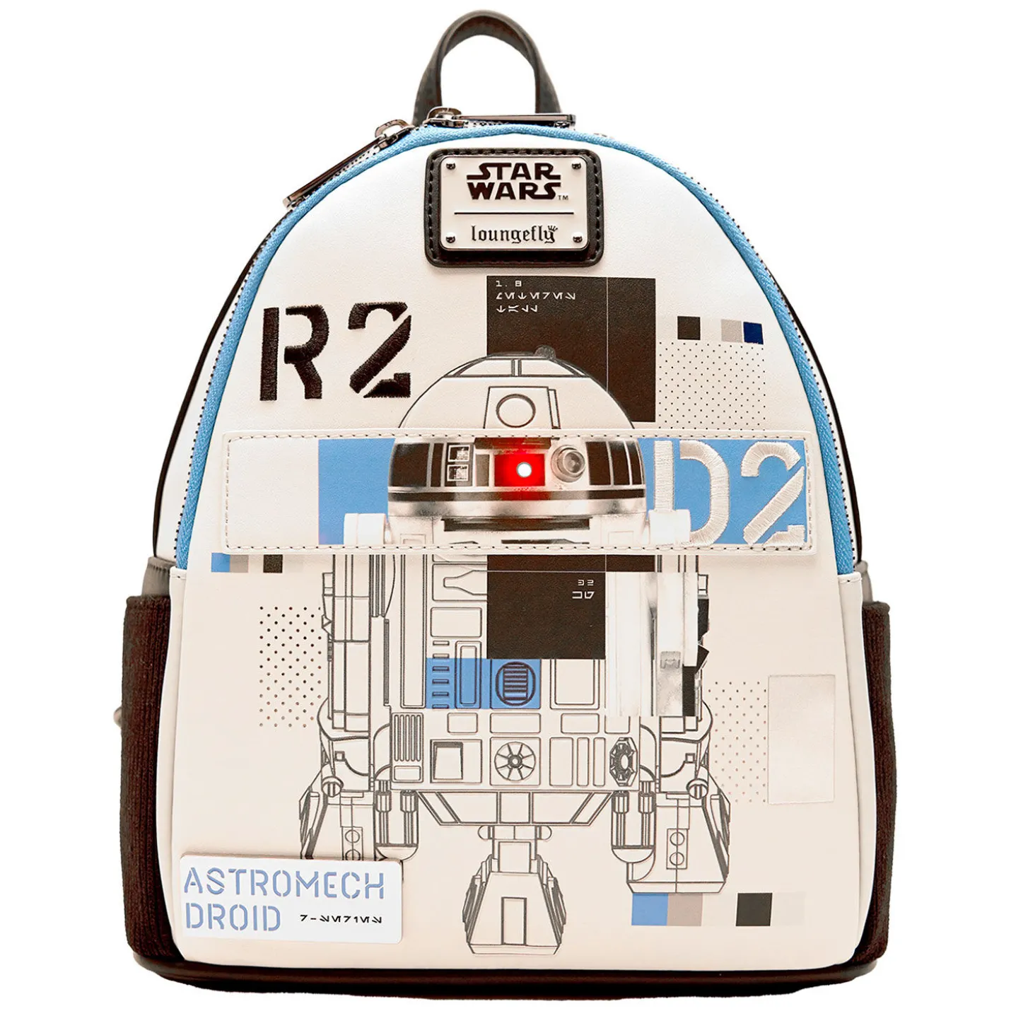 Loungefly Star Wars R2-D2 Astromech Droid Mini Backpack