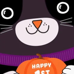 Lovable Little You First Halloween Card