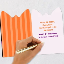 Lovable Little You First Halloween Card