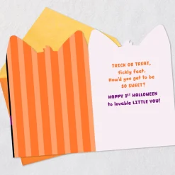 Lovable Little You First Halloween Card