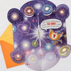 Love Explosion Funny Pop-Up Birthday Card With Sound