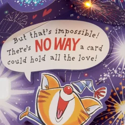 Love Explosion Funny Pop-Up Birthday Card With Sound