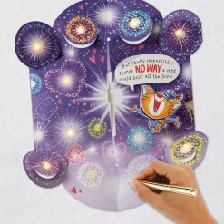 Love Explosion Funny Pop-Up Birthday Card With Sound