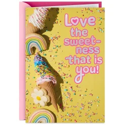 Love the Sweetness That Is You Birthday Card for Kids