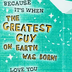 Love This Day and You Funny Pop-Up Birthday Card for Him