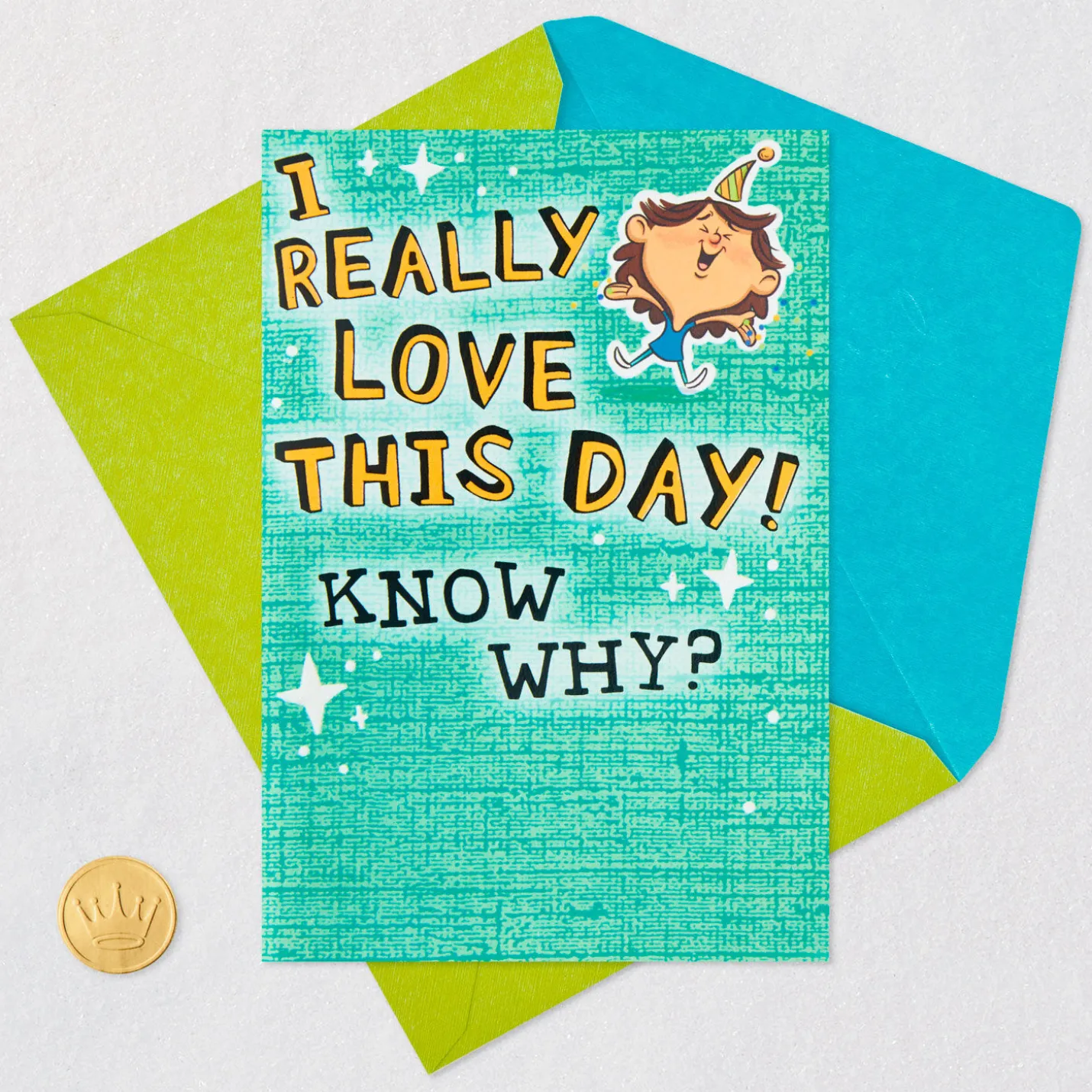 Love This Day and You Funny Pop-Up Birthday Card for Him