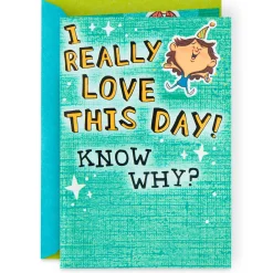Love This Day and You Funny Pop-Up Birthday Card for Him