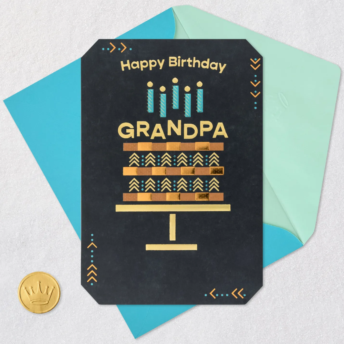 Love and Happiness Birthday Card for Grandpa