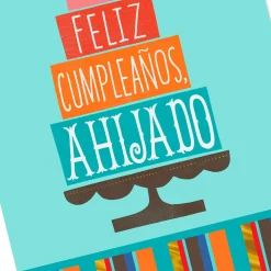 Love and Joy Spanish-Language Birthday Card for Godson