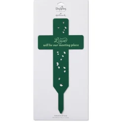 Love Cross Garden Stake, 10.25"