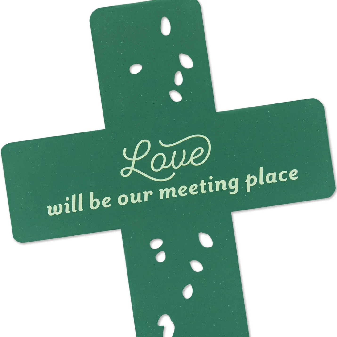 Love Cross Garden Stake, 10.25"