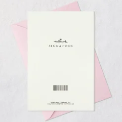 Loved and Lovely Birthday Card With Detachable Wreath