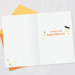 Loved a Skele-Ton Halloween Card for Grandson