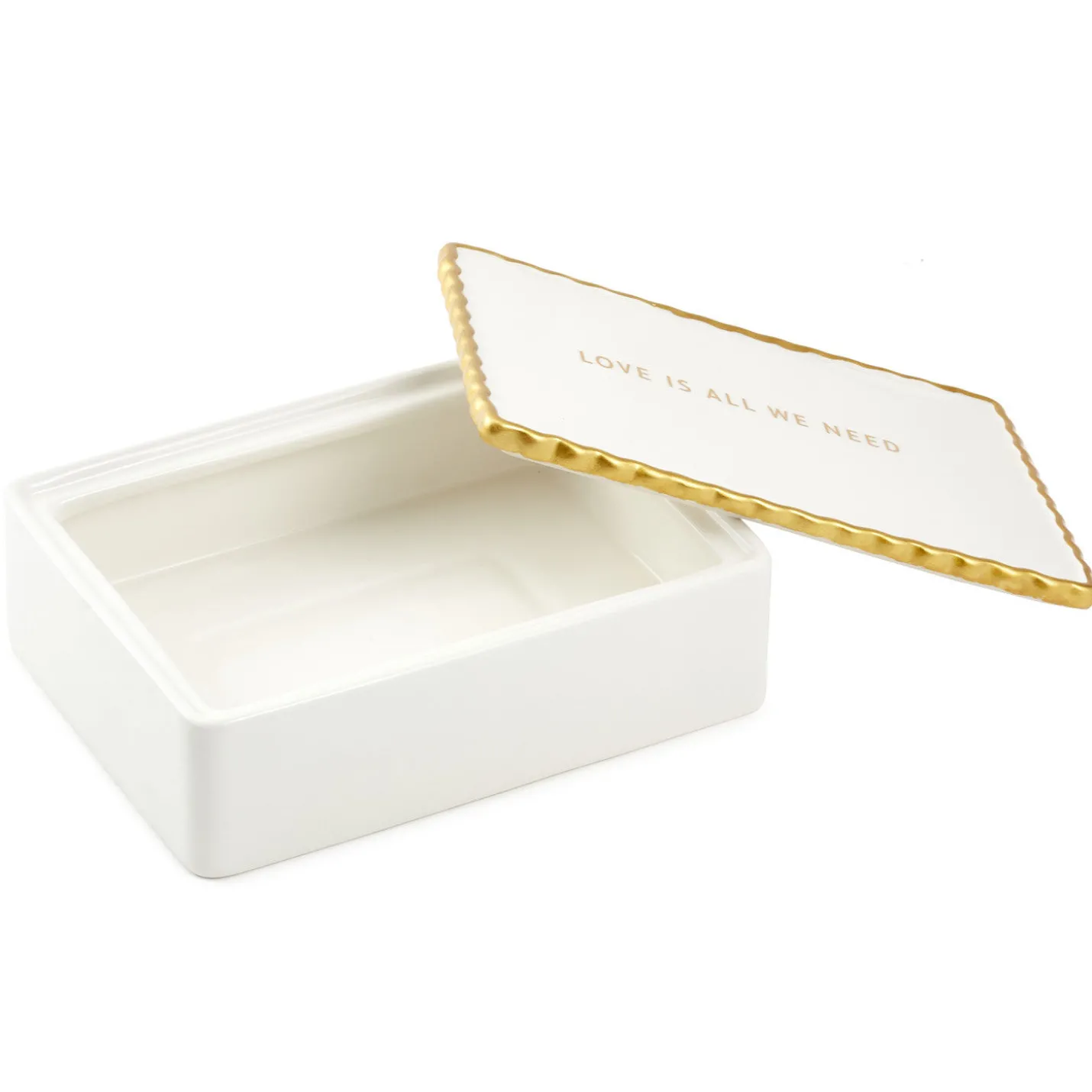 Love Is All We Need Ceramic Keepsake Box
