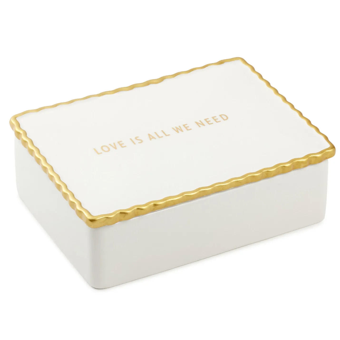 Love Is All We Need Ceramic Keepsake Box