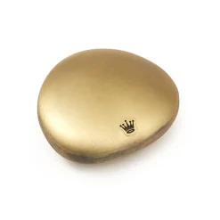 Love Is Furever Paw Print Metal Pocket Token