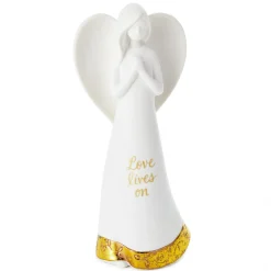 Love Lives On Angel Figurine, 8.5"