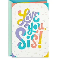 Love So Much About You Birthday Card for Sister