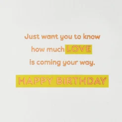 Love the You You've Turned Into Birthday Card for Son