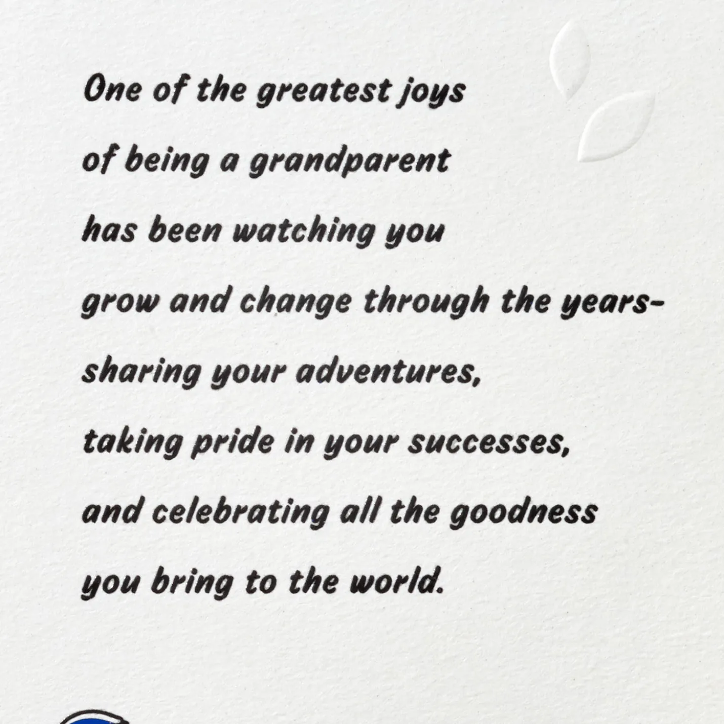 Love Watching You Grow Birthday Card for Grandson