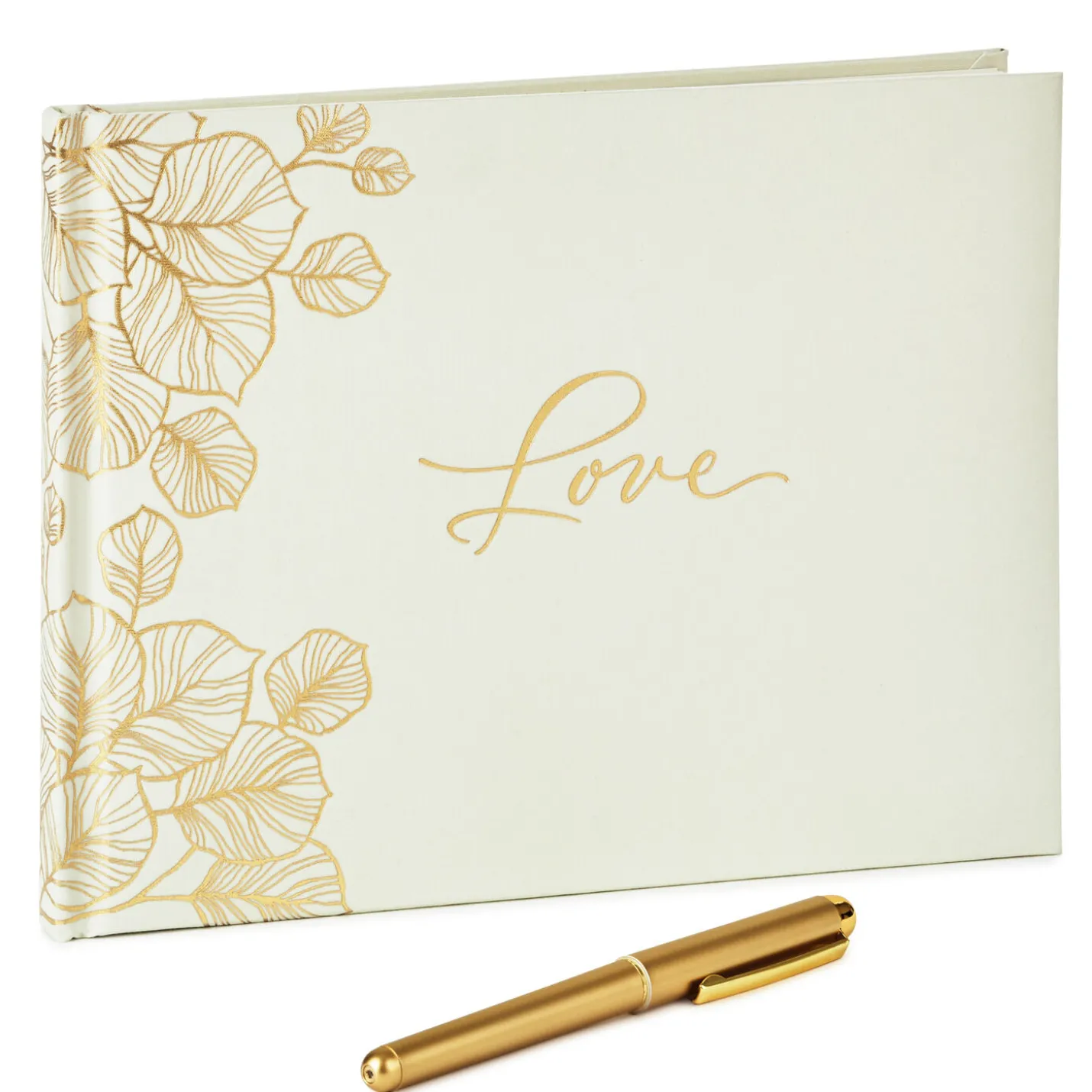 Love Wedding Guest Book With Pen